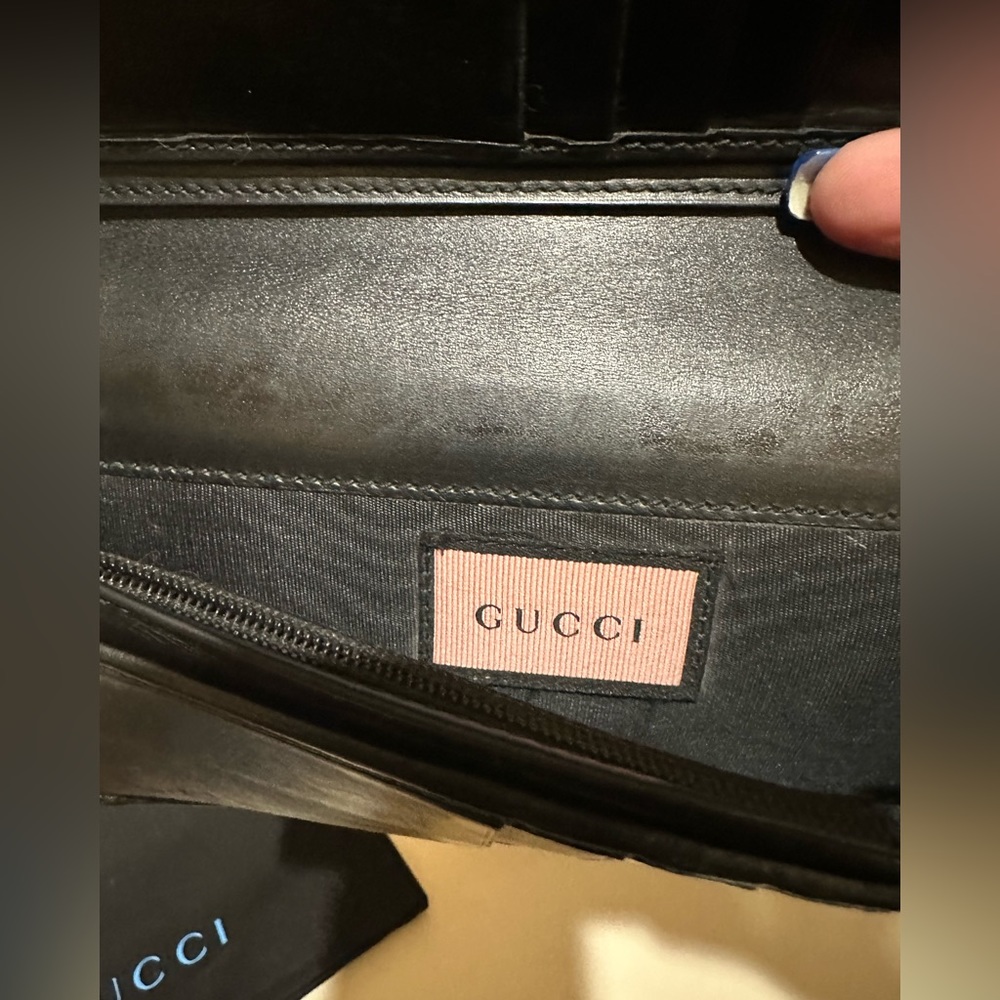 Gucci Ghost Bifold Calf Long Wallet W/box dustbag and cards - Picture 15 of 16